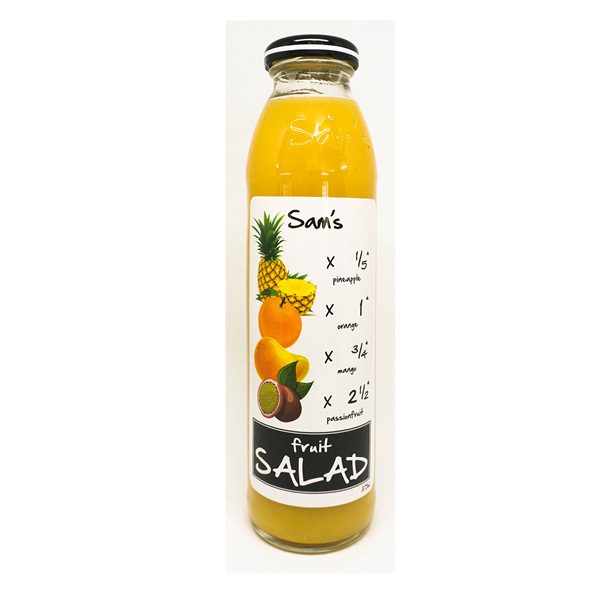 Sams Juice Fruit Salad Glass 375ml